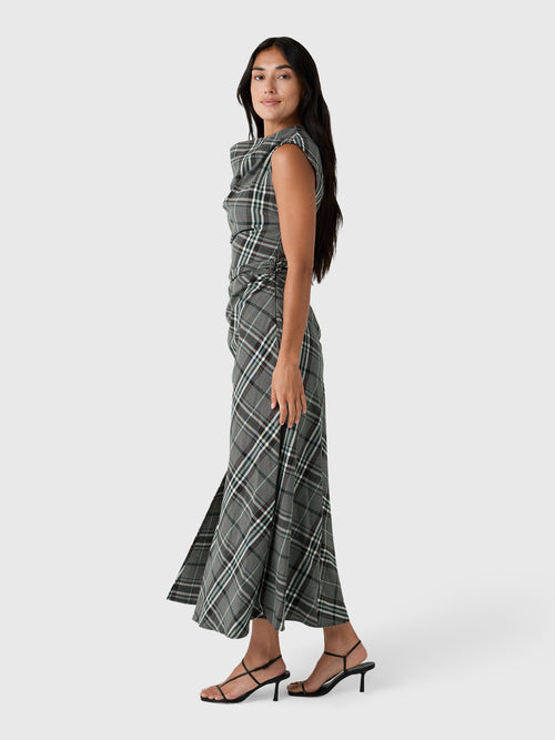 Simkhai Women's Burke Draped Midi Dress