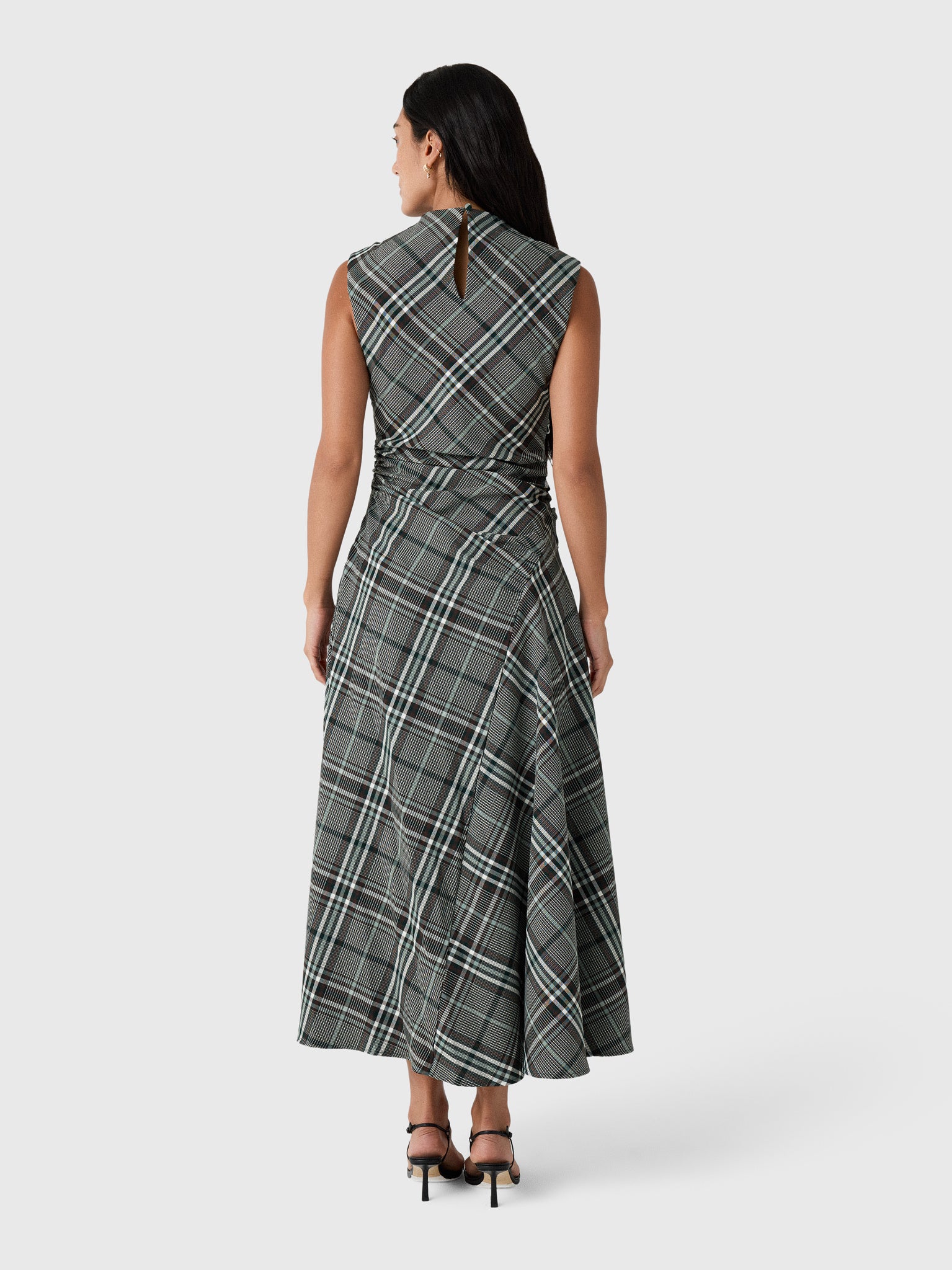Simkhai Women's Burke Draped Midi Dress