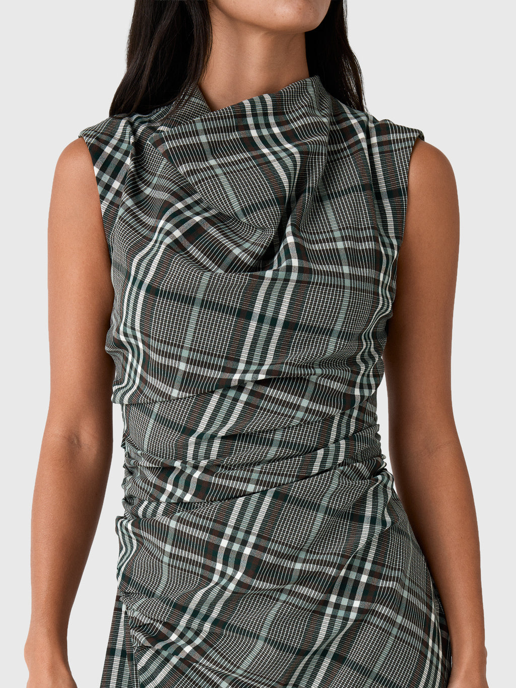Simkhai Women's Burke Draped Midi Dress