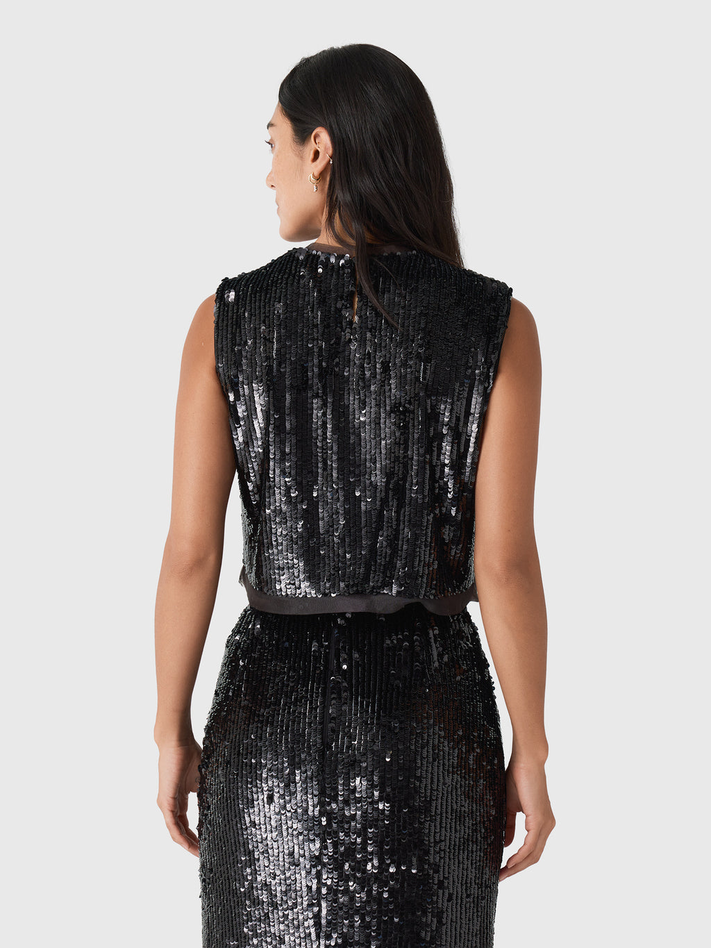 Simkhai Women's Cydia Sequin Top