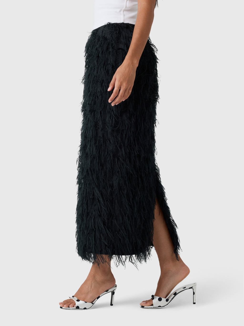 Simkhai Women's Jade Midi Skirt