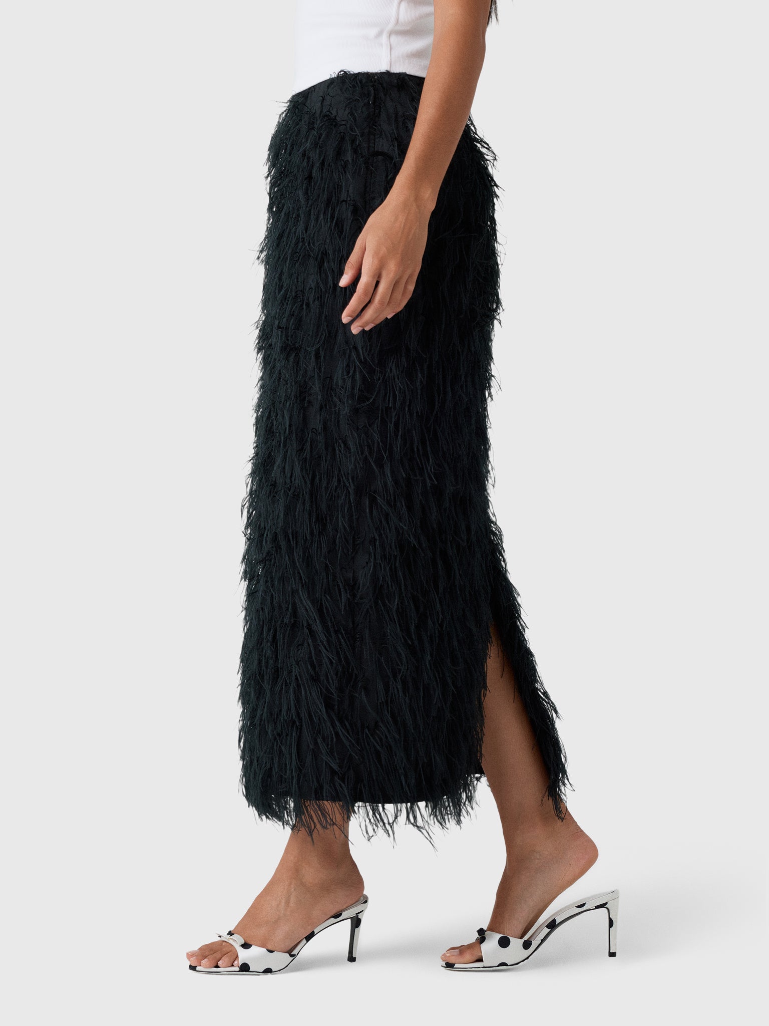 Simkhai Women's Jade Midi Skirt