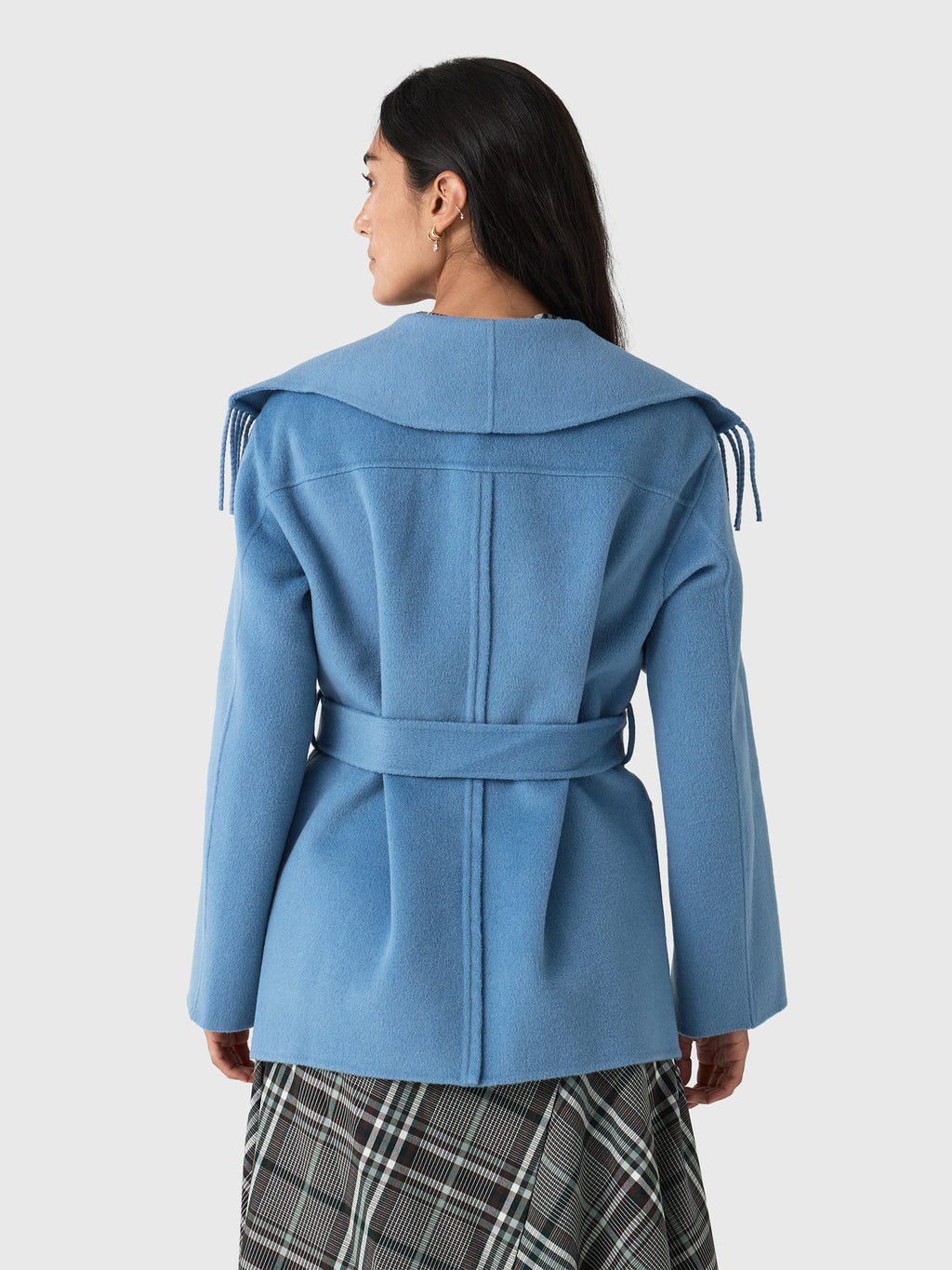 Simkhai Women's Rowen Fringe Jacket - Saint Bernard