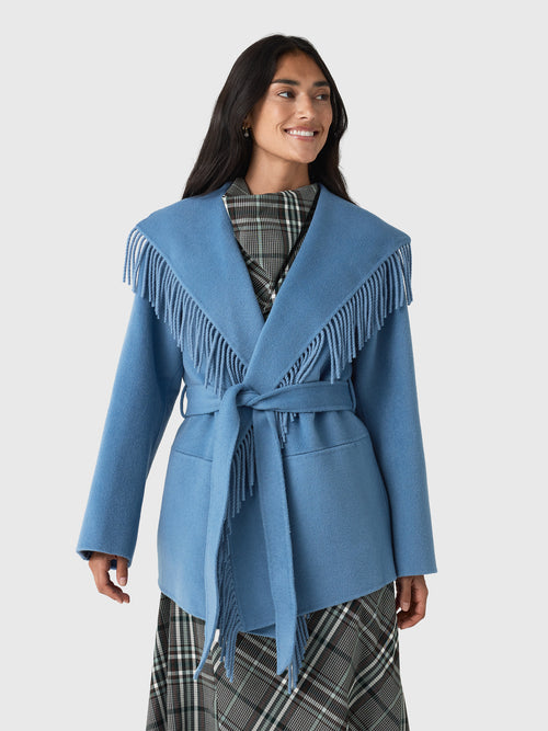 Simkhai Women's Rowen Fringe Jacket