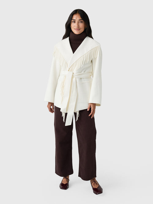 Simkhai Women's Rowen Fringe Jacket