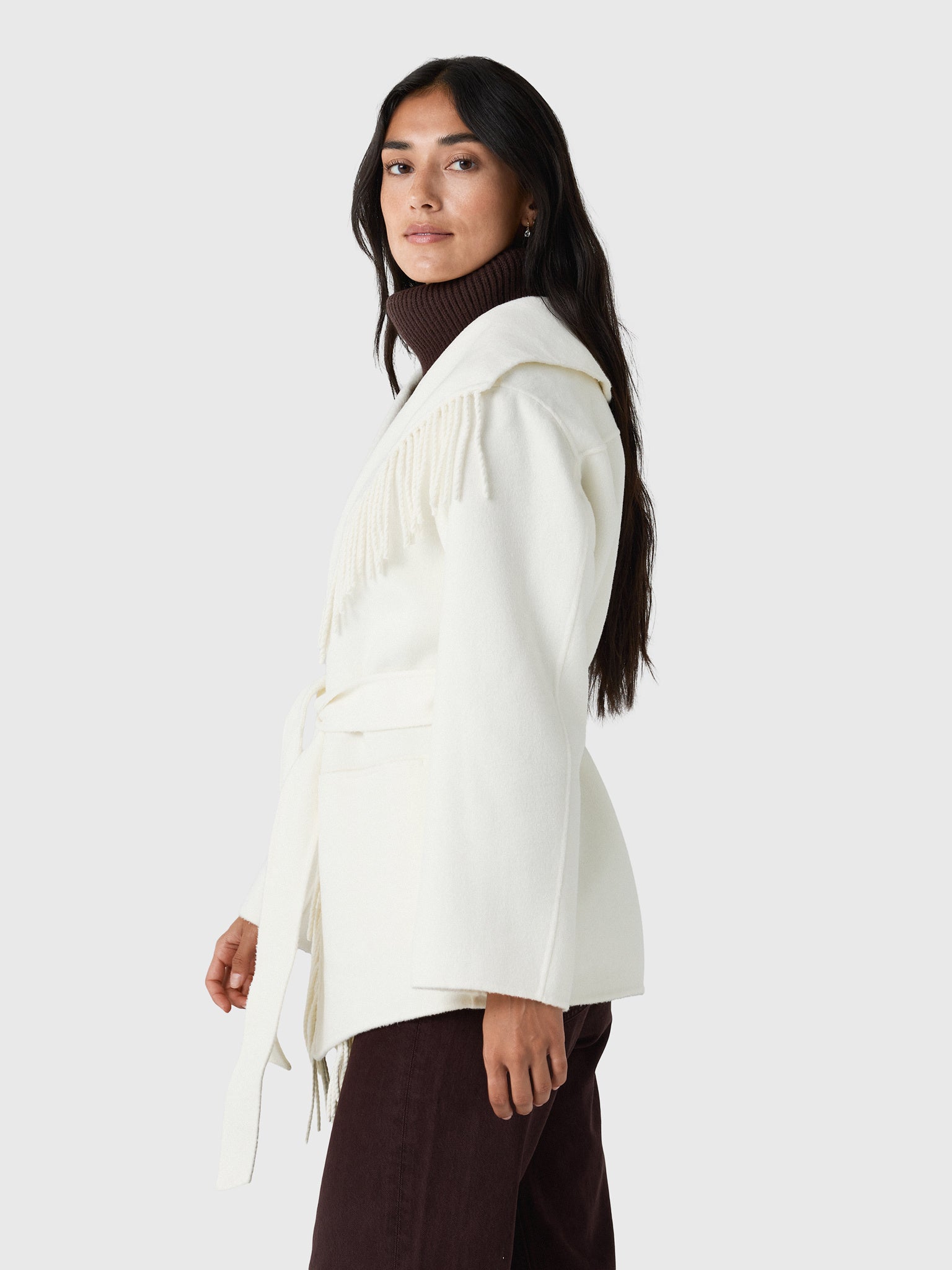 Simkhai Women's Rowen Fringe Jacket