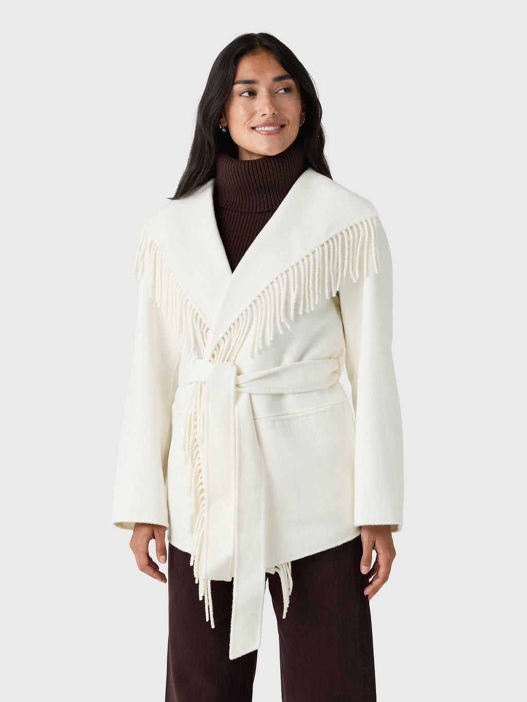 Simkhai Women's Rowen Fringe Jacket