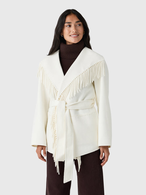 Simkhai Women's Rowen Fringe Jacket