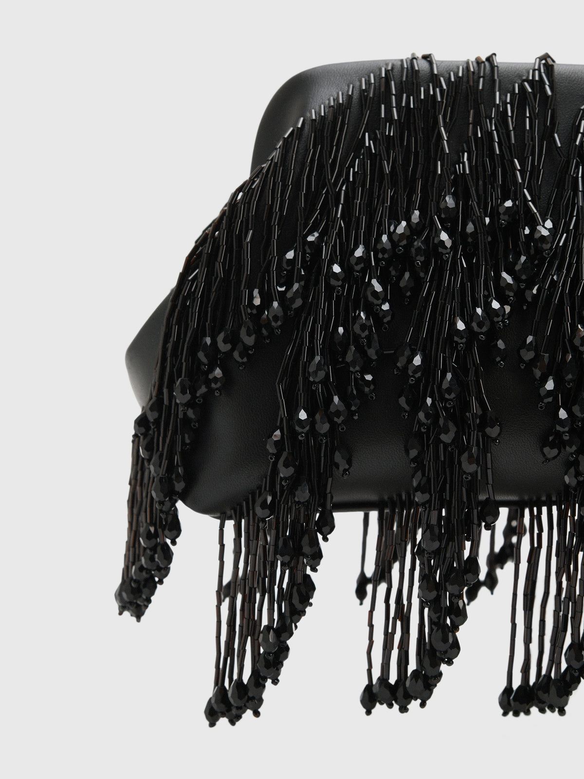 Simkhai Pia Beaded Fringe Clutch - Saint Bernard