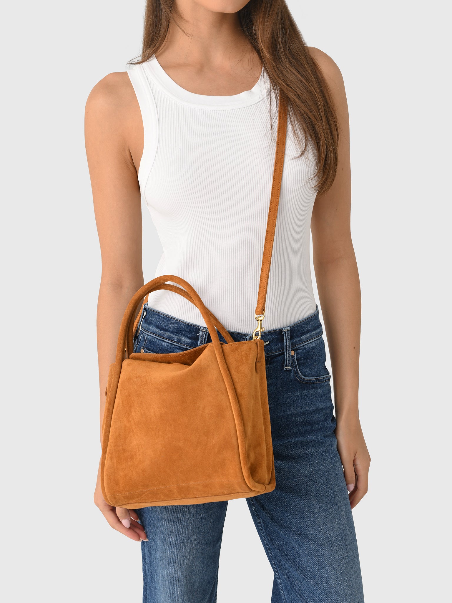 Oliveve Serena Satchel Crossbody Bag - Saint Bernard