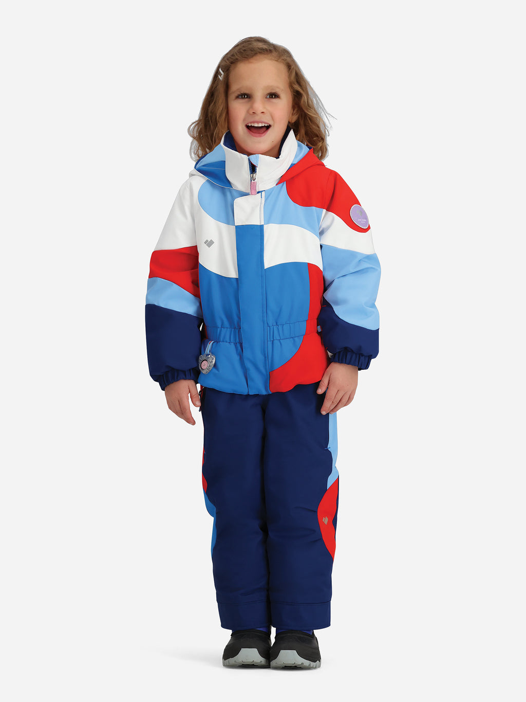 Obermeyer Girls' Swirliana Ski Suit - Saint Bernard