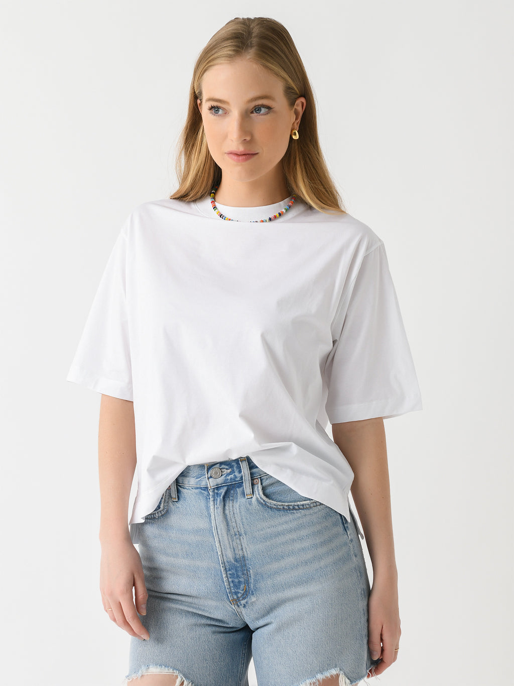 Organic John Patrick Women's Alba Tee - Saint Bernard