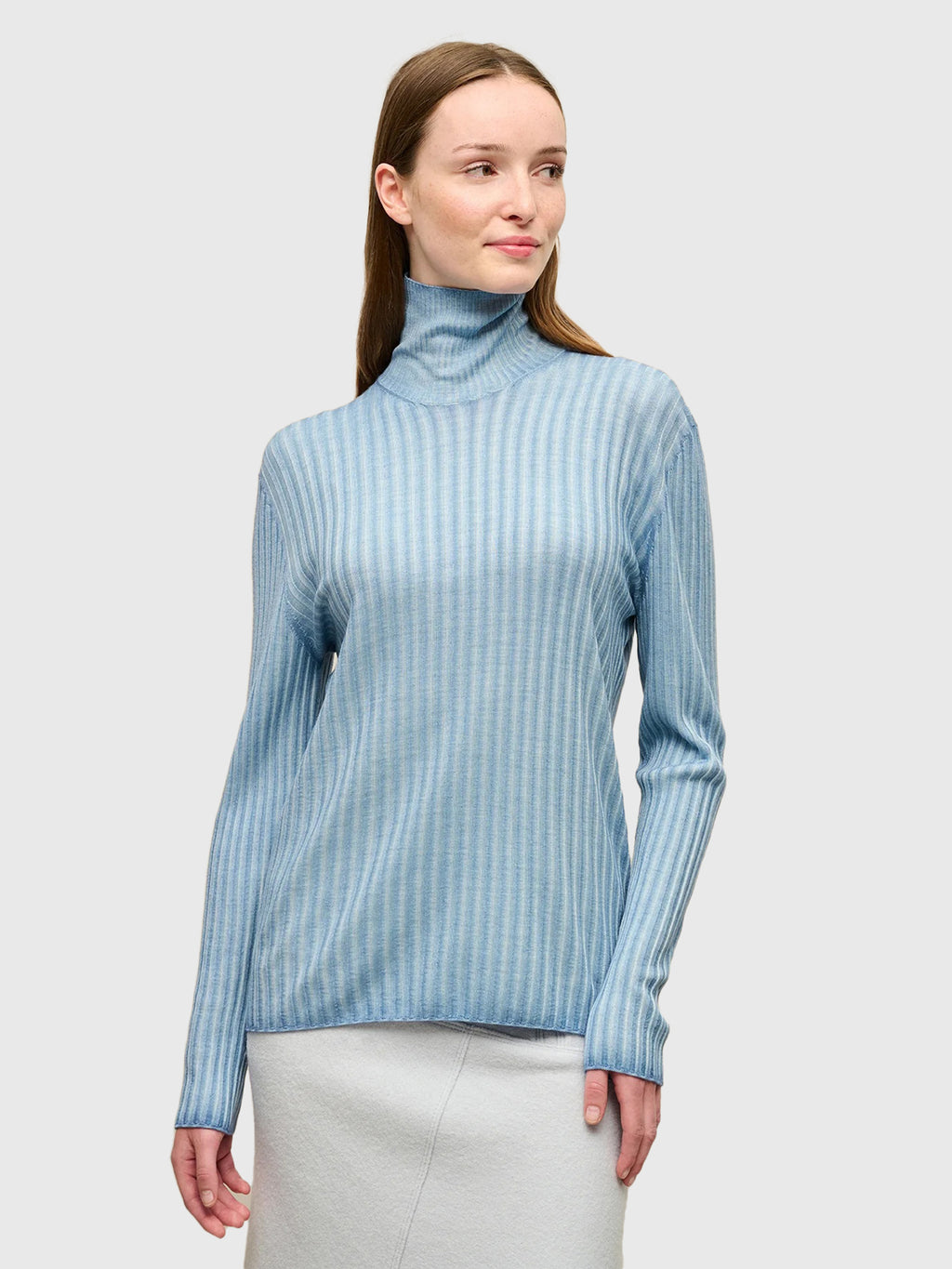 Frauenschuh Women's MarleenDyed Turtleneck Sweater - Saint Bernard