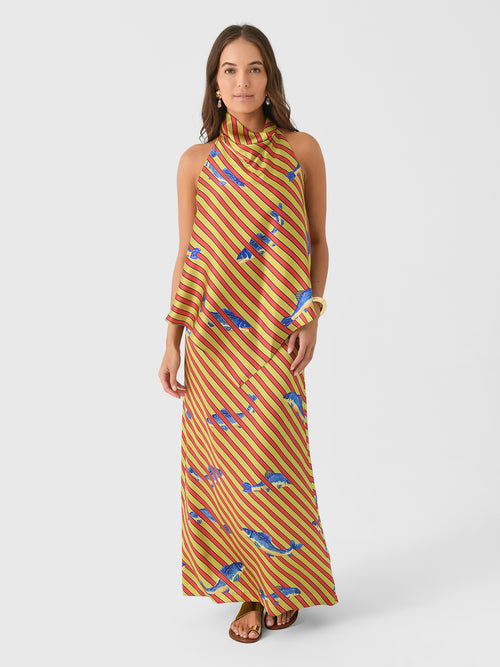 Alemais Women's Lorenza Silk Skirt