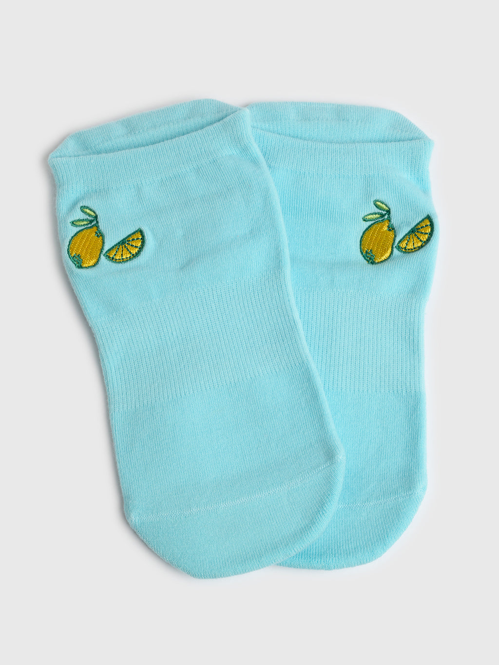 Pointe Studio Women's Lemons Full Foot Grip Socks - Saint Bernard