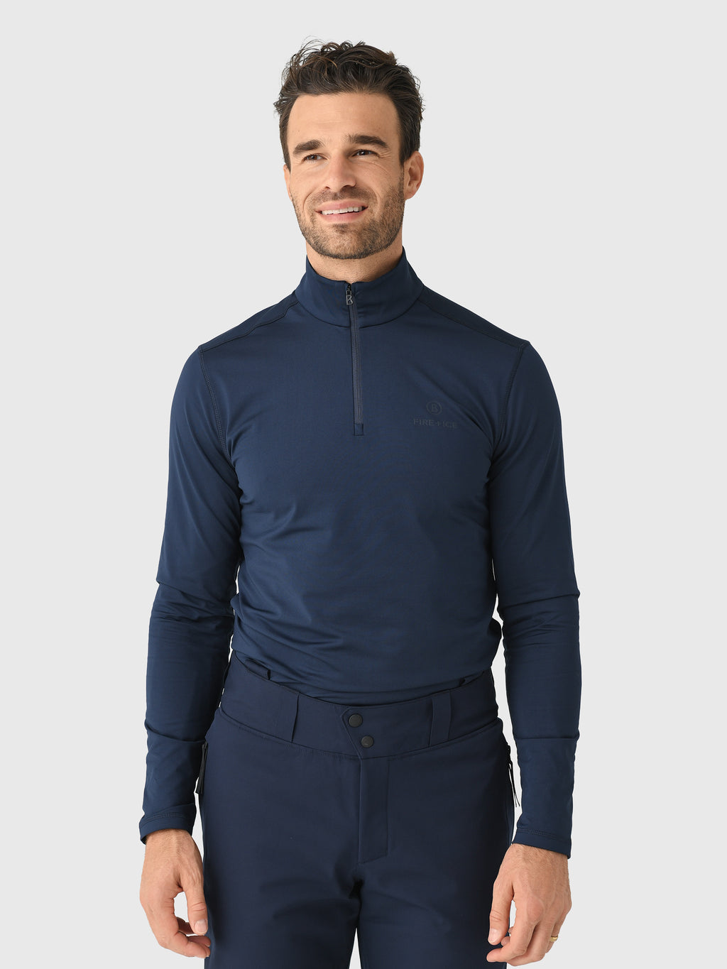 Bogner Fire + Ice Men's Pascal Base Layer Top - Saint Bernard