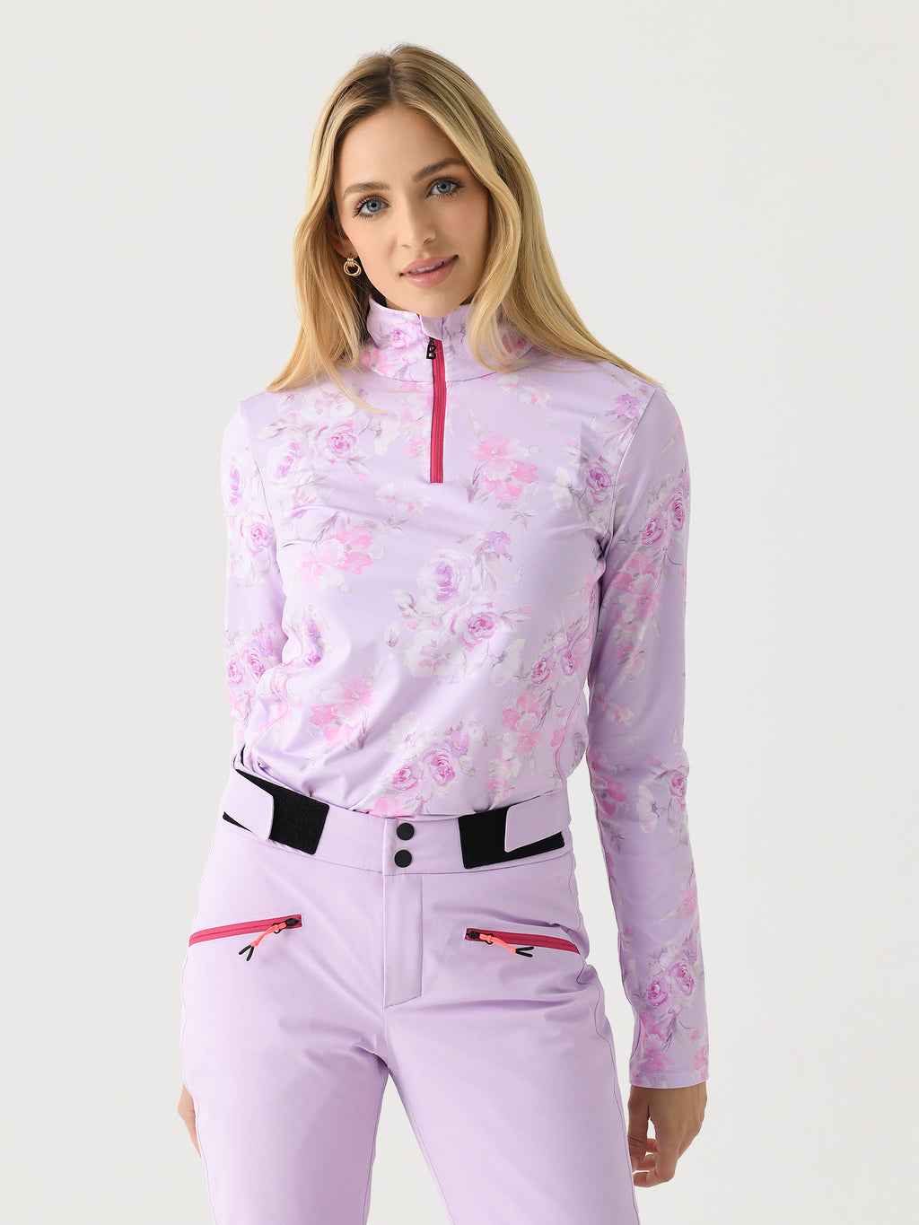 Bogner Fire + Ice X LoveShackFancy Women's Margo Base Layer Top - Saint Bernard