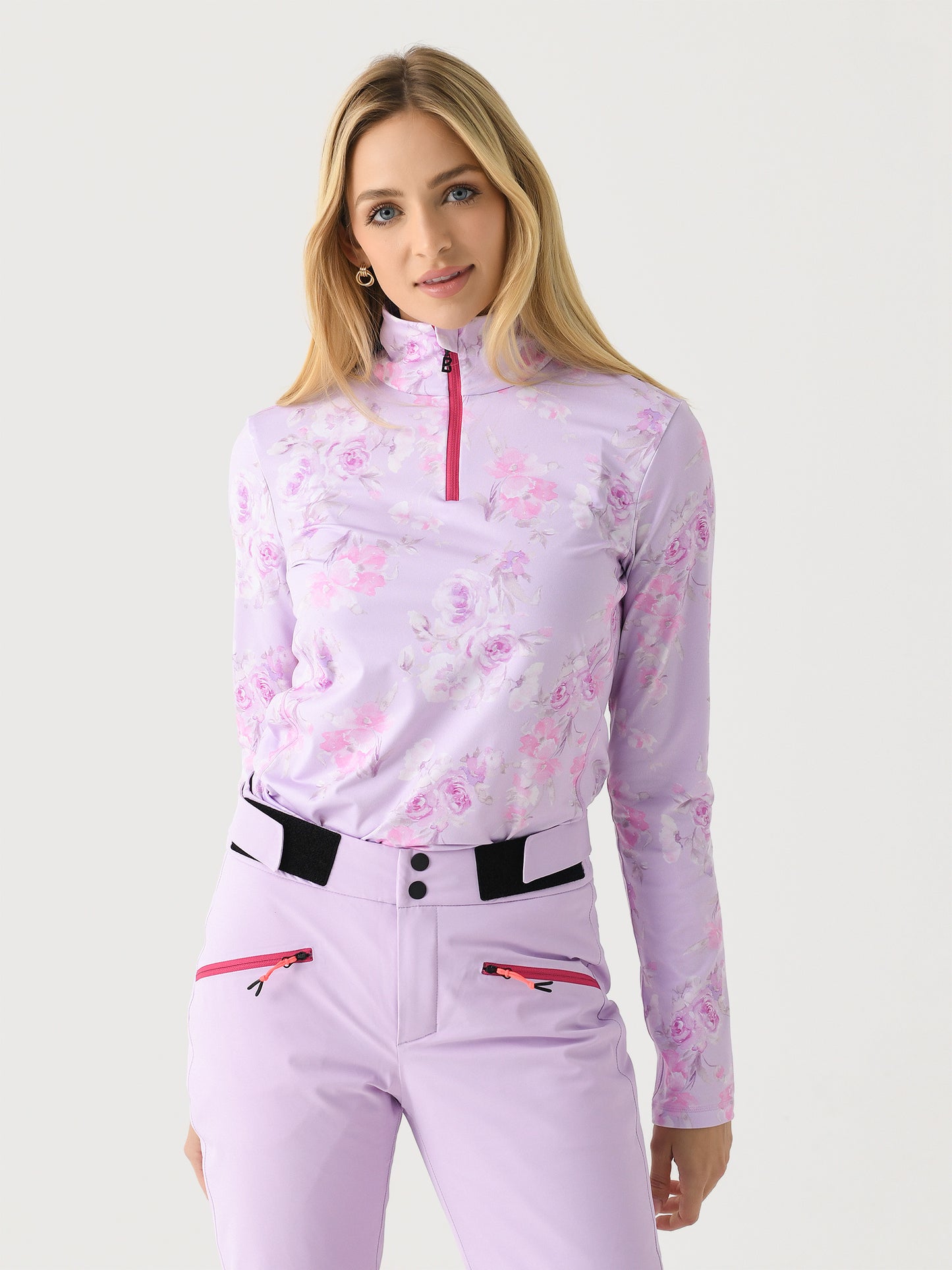 Bogner Fire + Ice X LoveShackFancy Women's Margo Base Layer Top - Saint Bernard