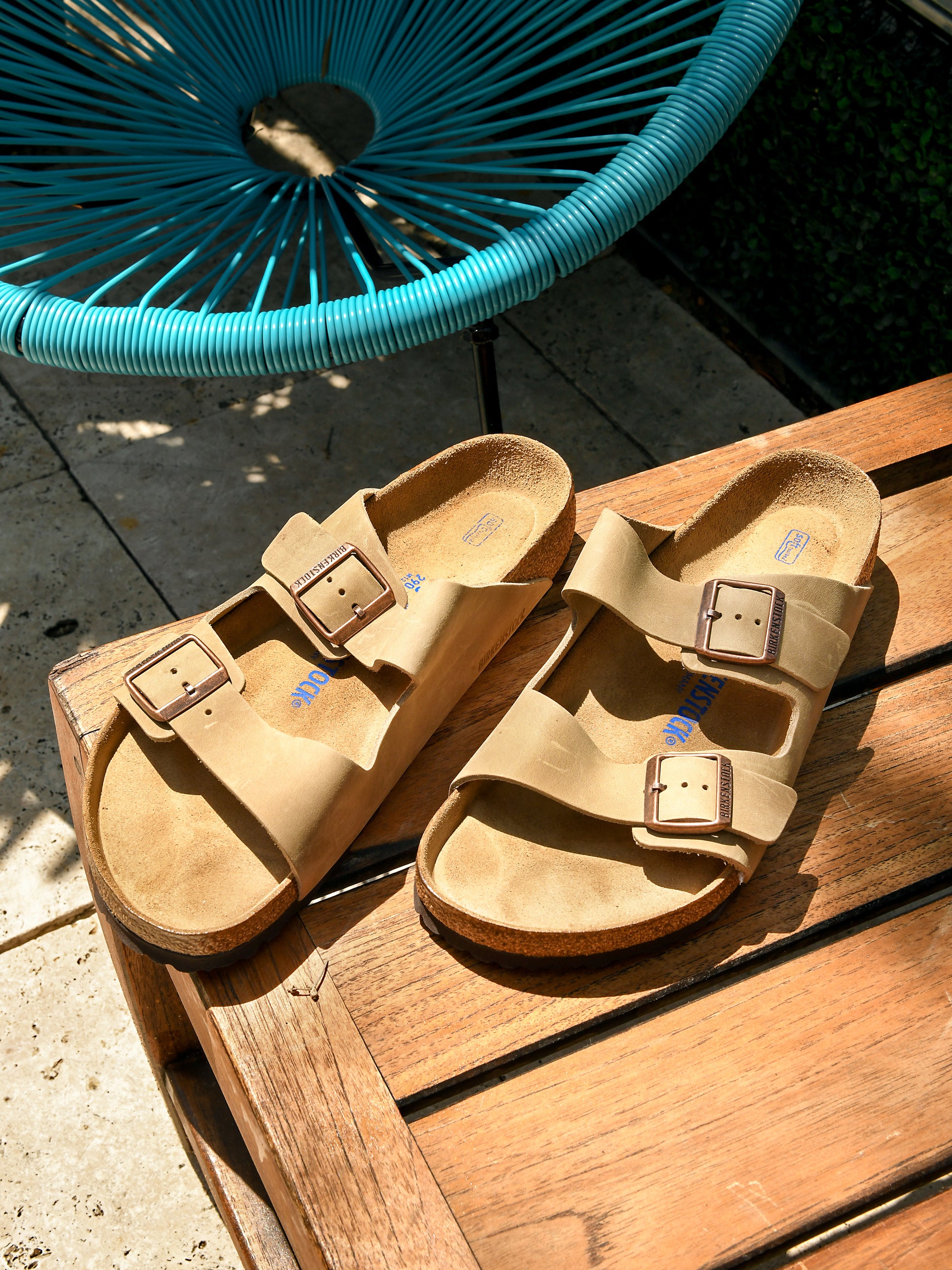 Birkenstock Men's Arizona Soft Footbed Sandal Saint