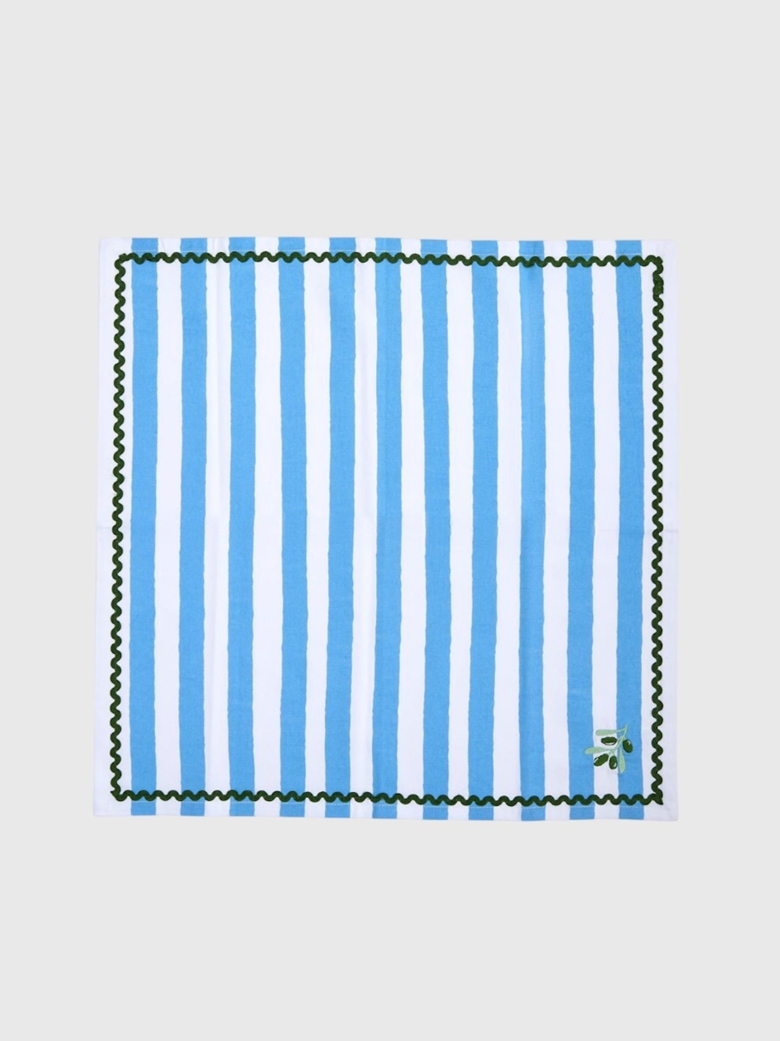 Two's Company Olive Grove Napkin Set - Saint Bernard