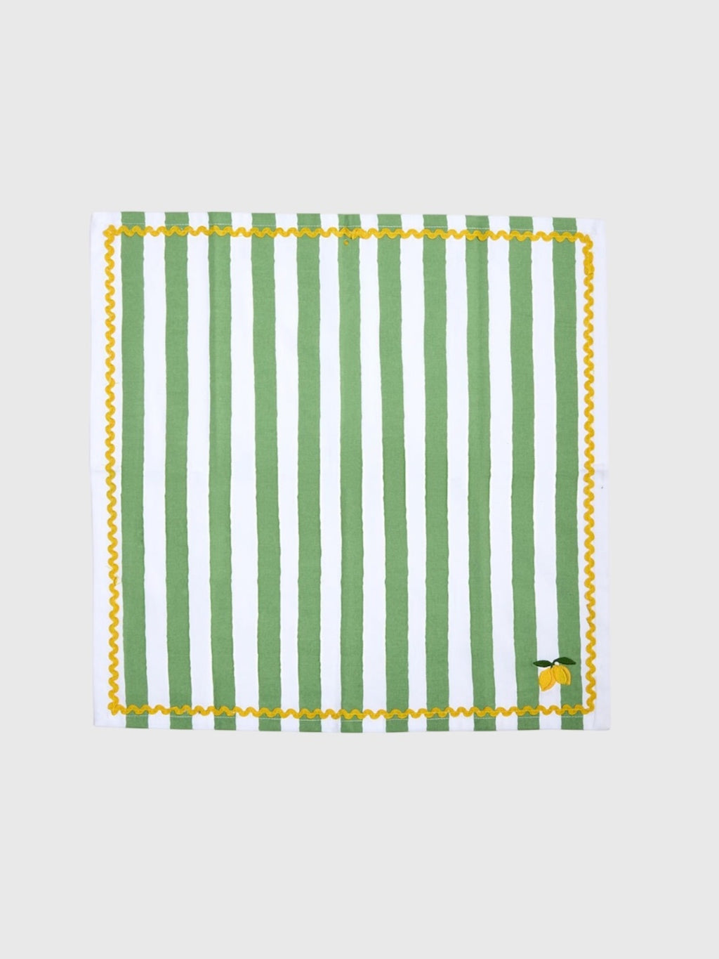 Two's Company Lemon Grove Napkin Set - Saint Bernard