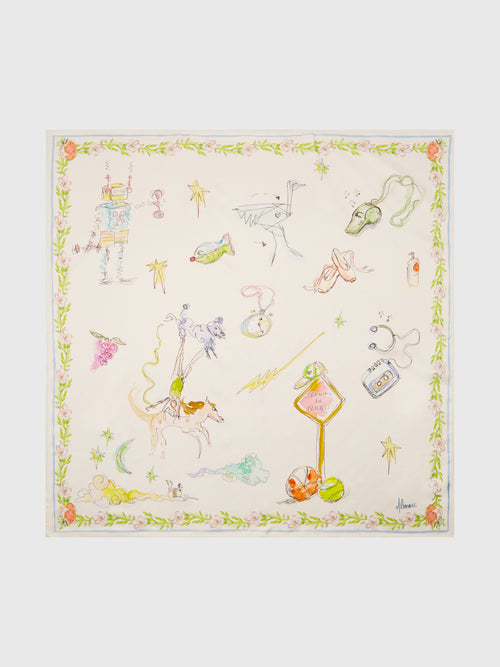 Alemais Women's Court Silk Scarf