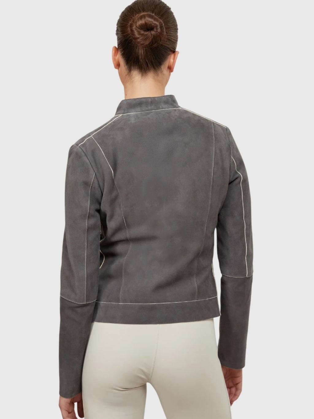 Frauenschuh Women's Emma Leather Jacket - Saint Bernard