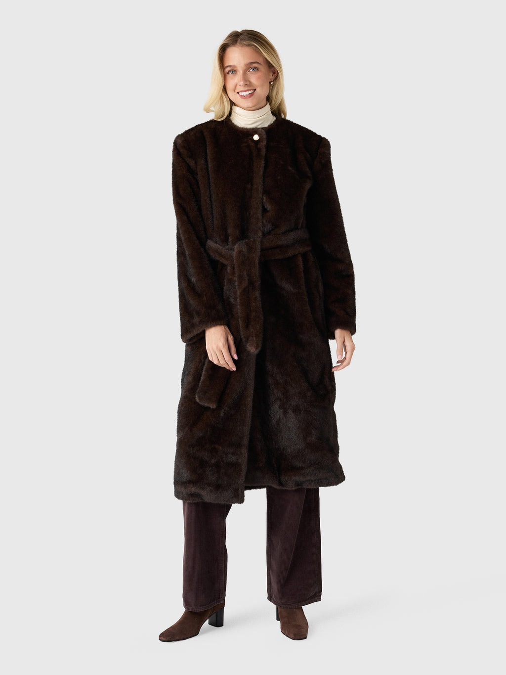 Anna Quan Women's Braque Coat - Saint Bernard
