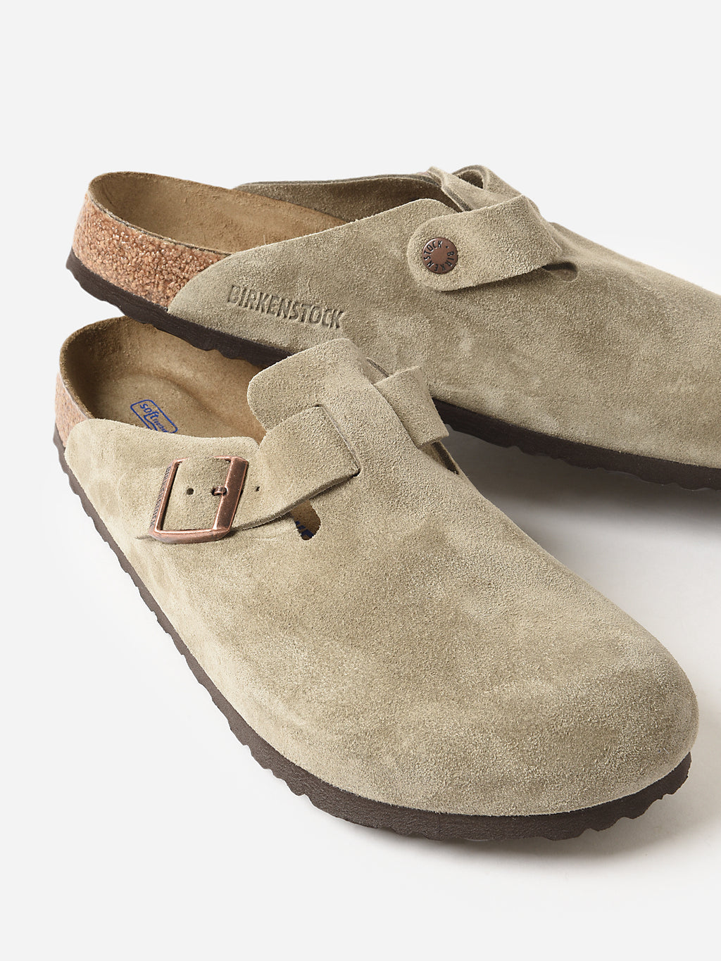 Birkenstock Men's Boston Soft Footbed Clog - Saint Bernard