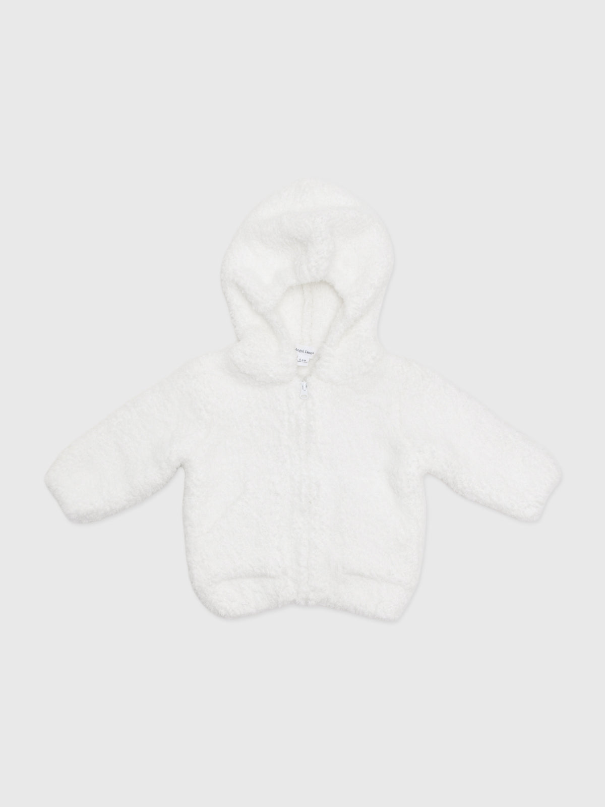 Angel Dear Baby Chenille Hoodie - Saint Bernard