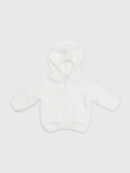 Angel Dear Baby Chenille Hoodie - Saint Bernard