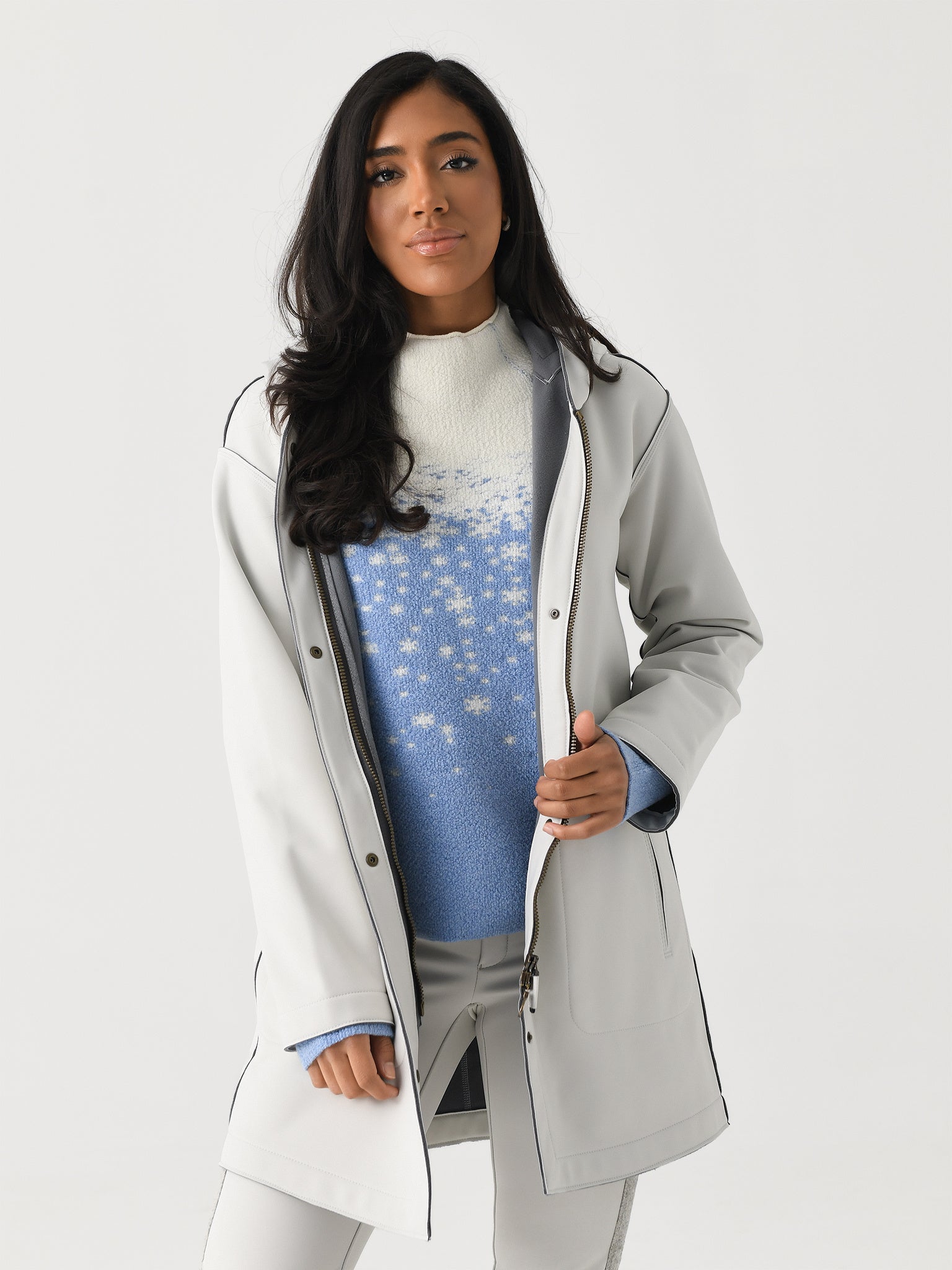 Frauenschuh Women's Olivia Soft Shell Rain Jacket - Saint Bernard