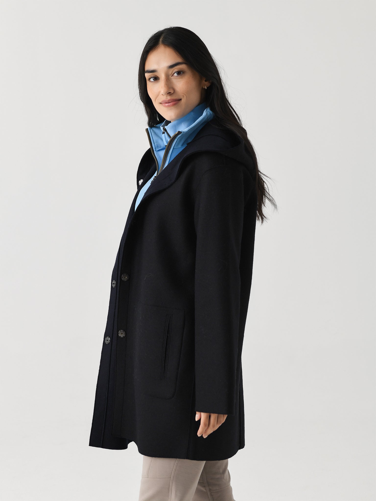 Frauenschuh Women's Olivia Wool Double Coat | $1,198.00 | Saint