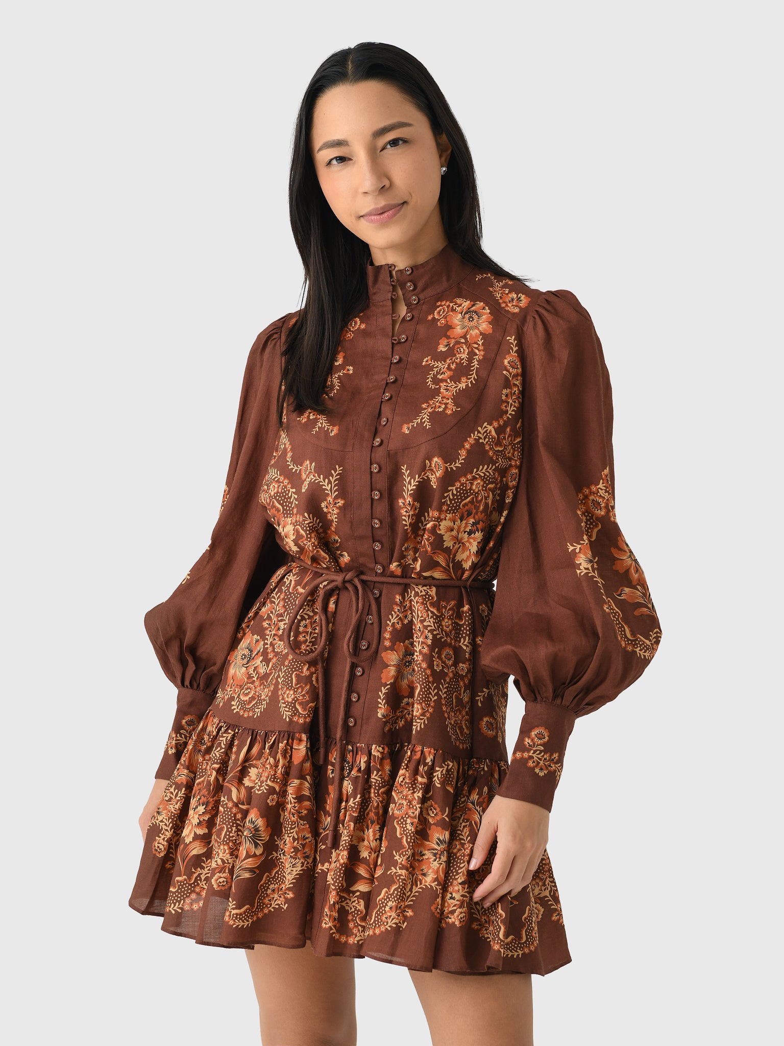 Alemais Women's Seraphina Mini Dress - Saint Bernard