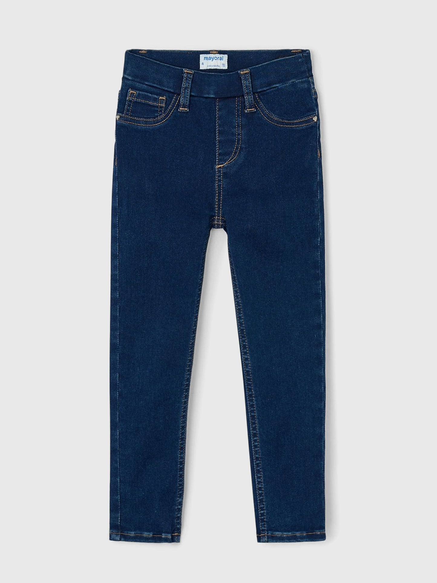 Mayoral Girls' Basic Denim Pant - Saint Bernard