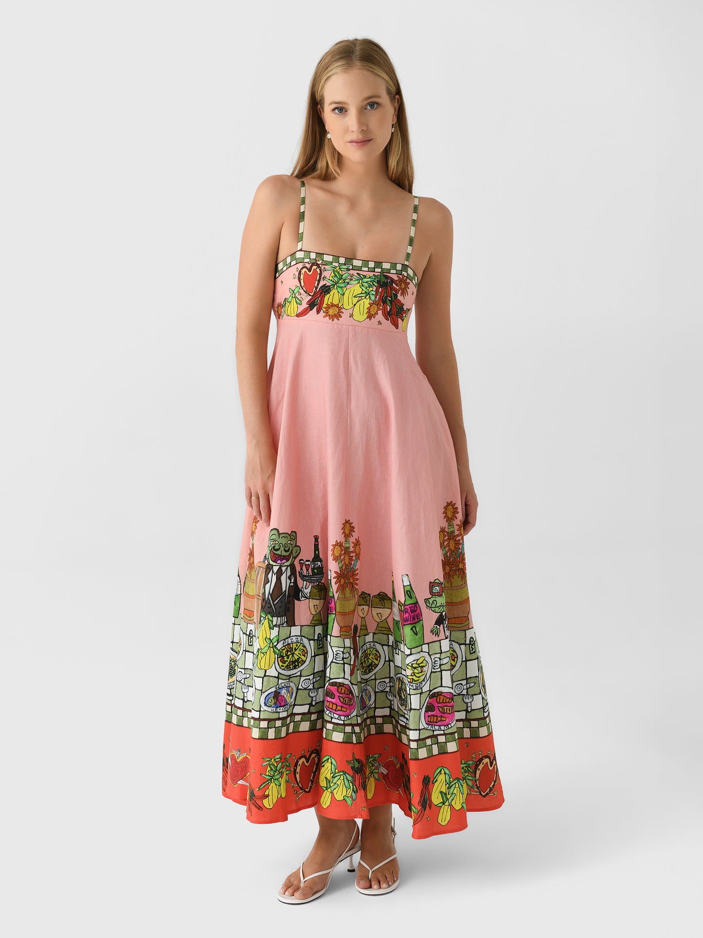 Alemais Women's Contessa Sundress - Saint Bernard