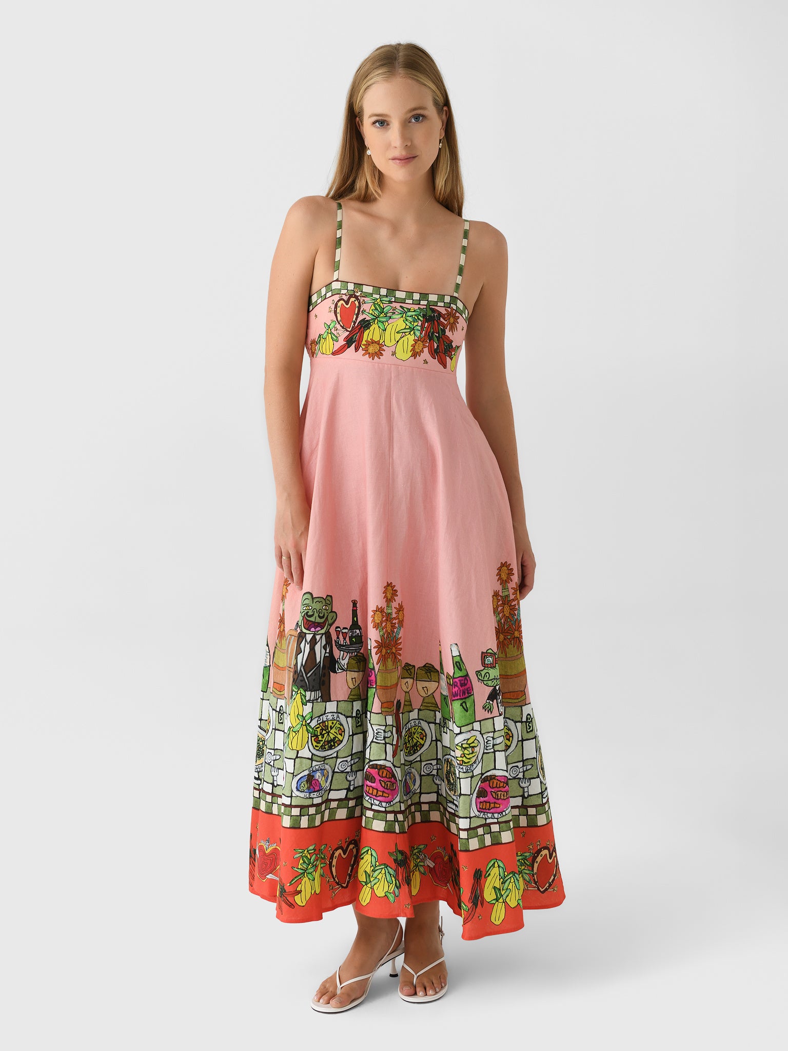 Alemais Women's Contessa Sundress - Saint Bernard