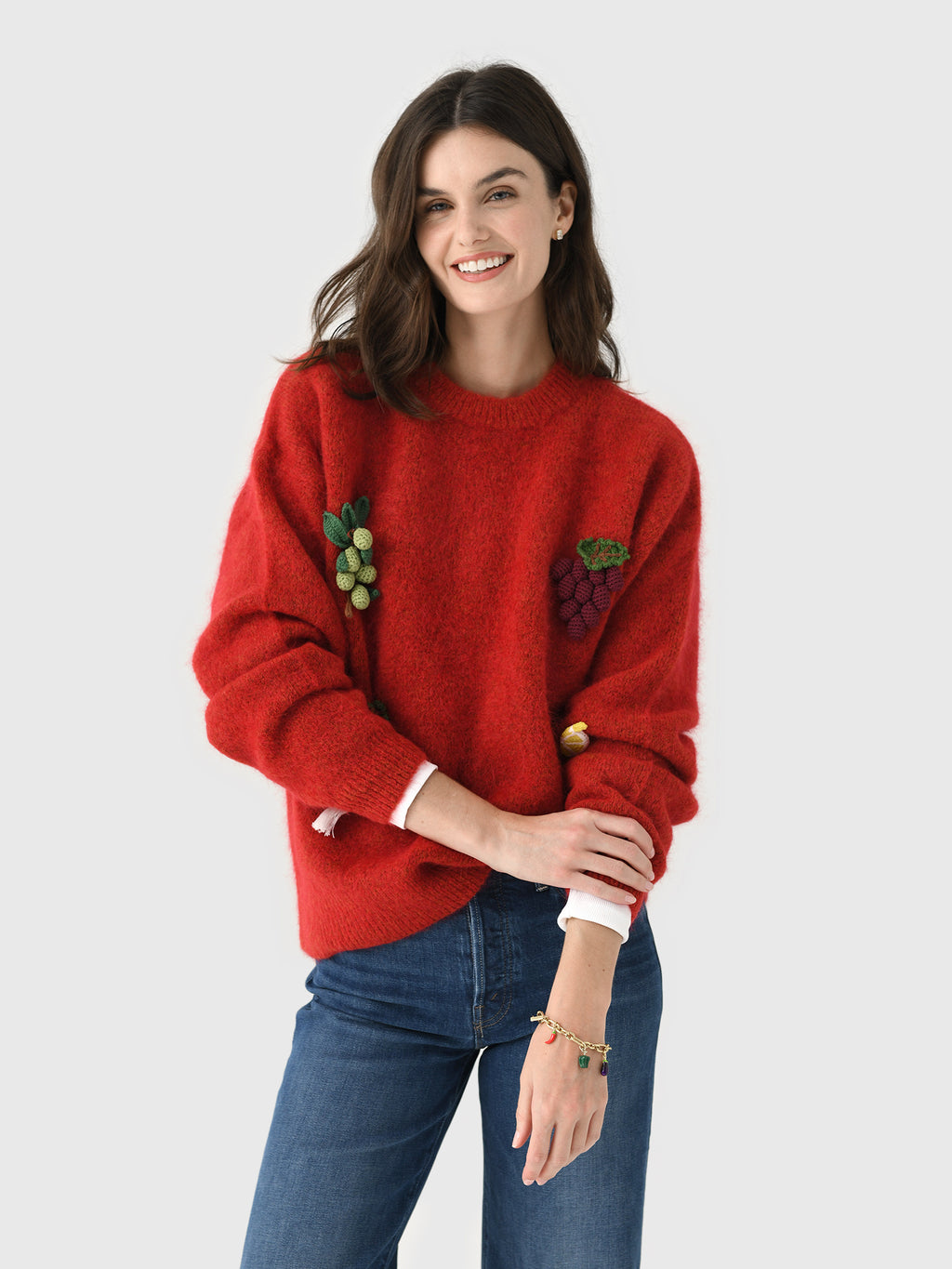 Alemais Women's Fruitto Sweater - Saint Bernard