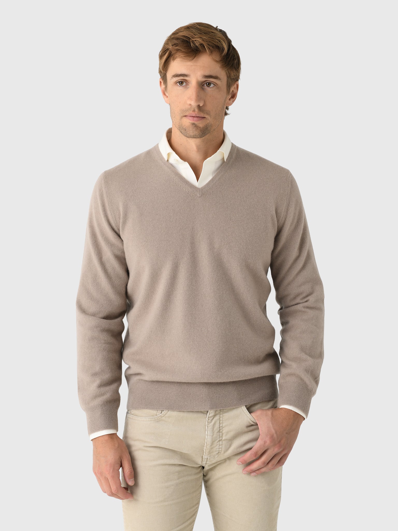 Frauenschuh Men's Nio 2.0 Cashmere Sweater - Saint Bernard