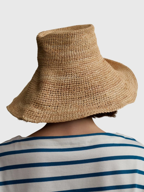 Jenni Kayne Women's Crochet Raffia Sun Hat