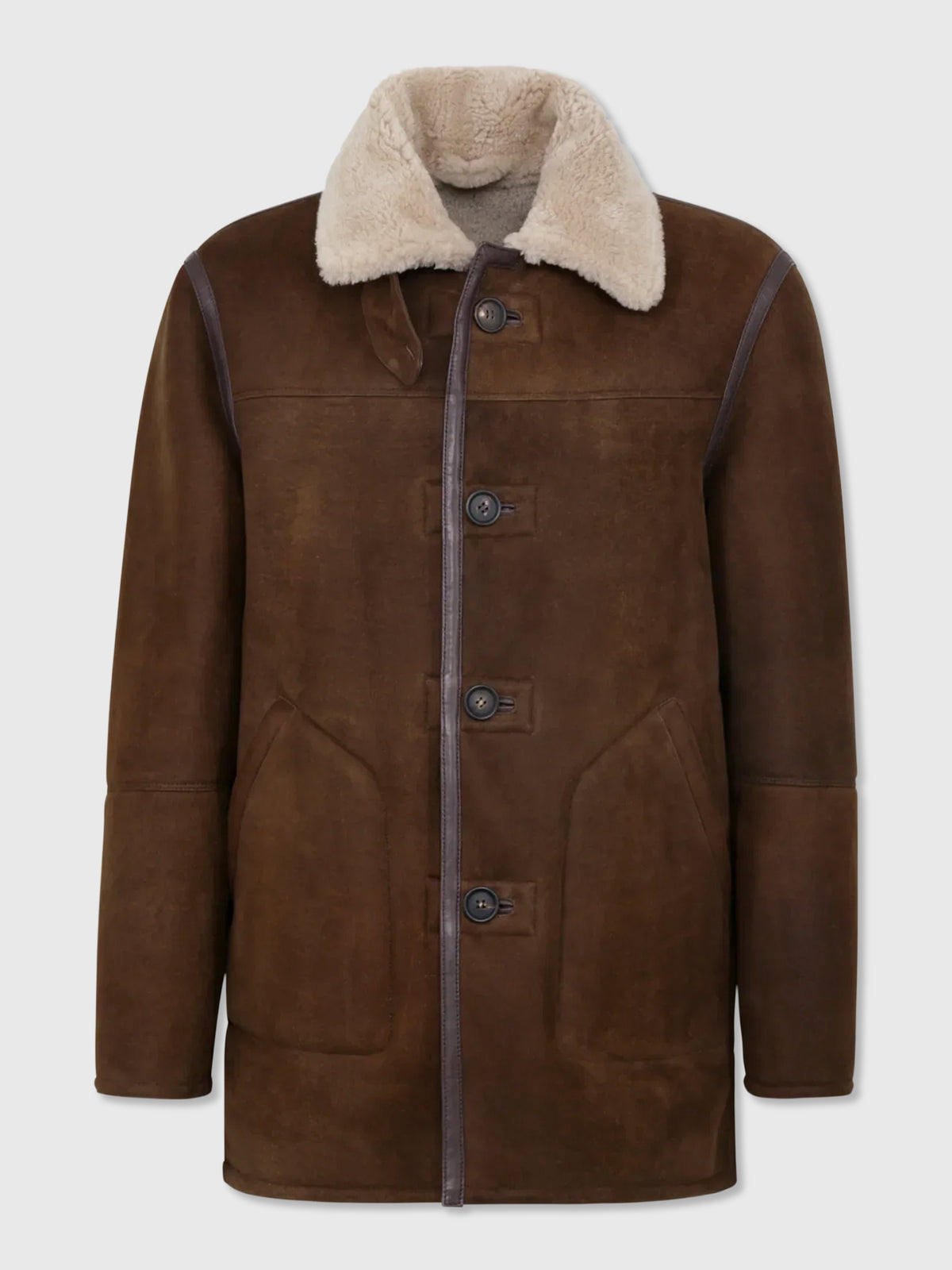 Frauenschuh Men's Fin Lambskin Coat - Saint Bernard