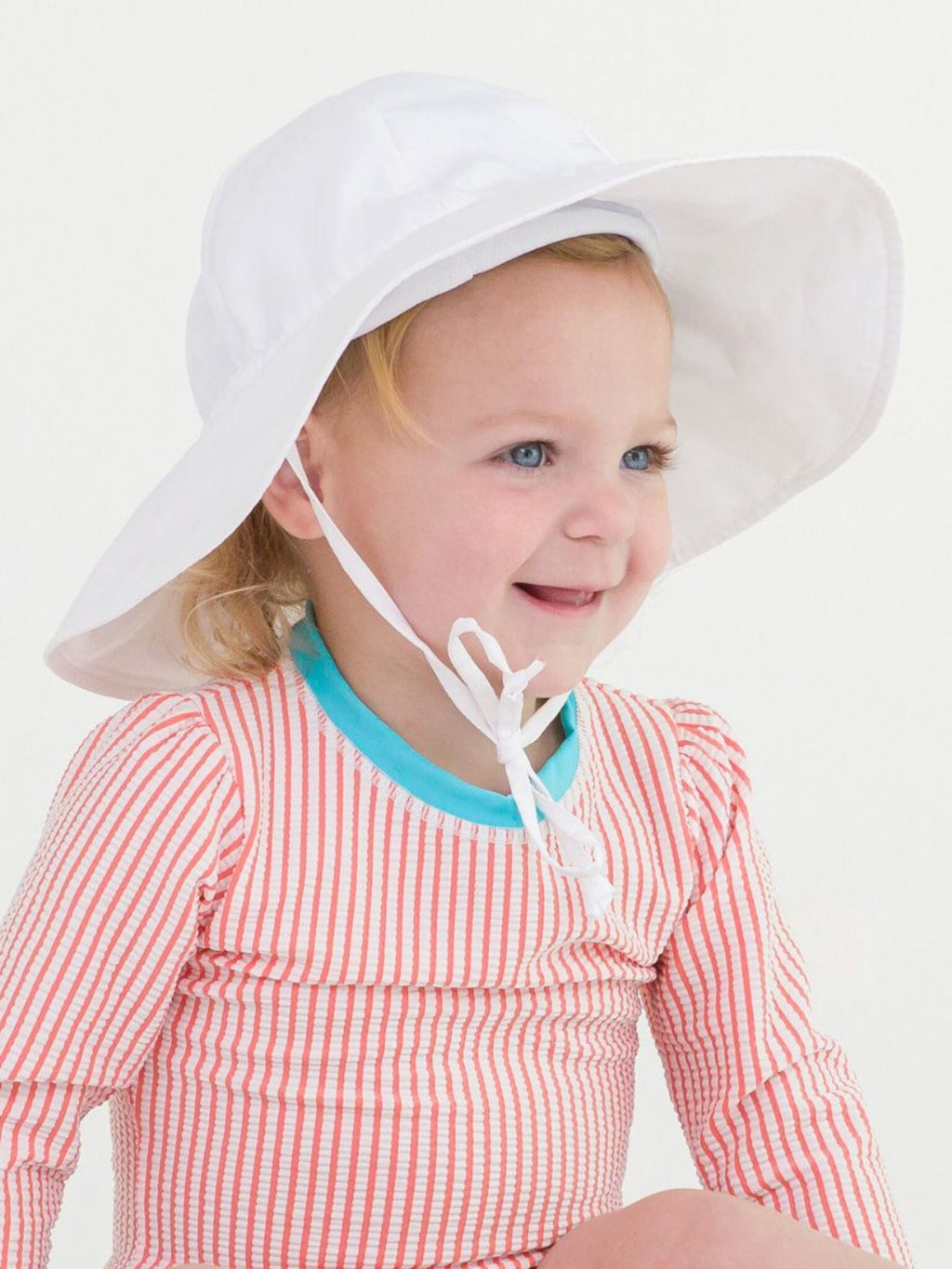 Rufflebutts Baby Sun Protective Hat - Saint Bernard