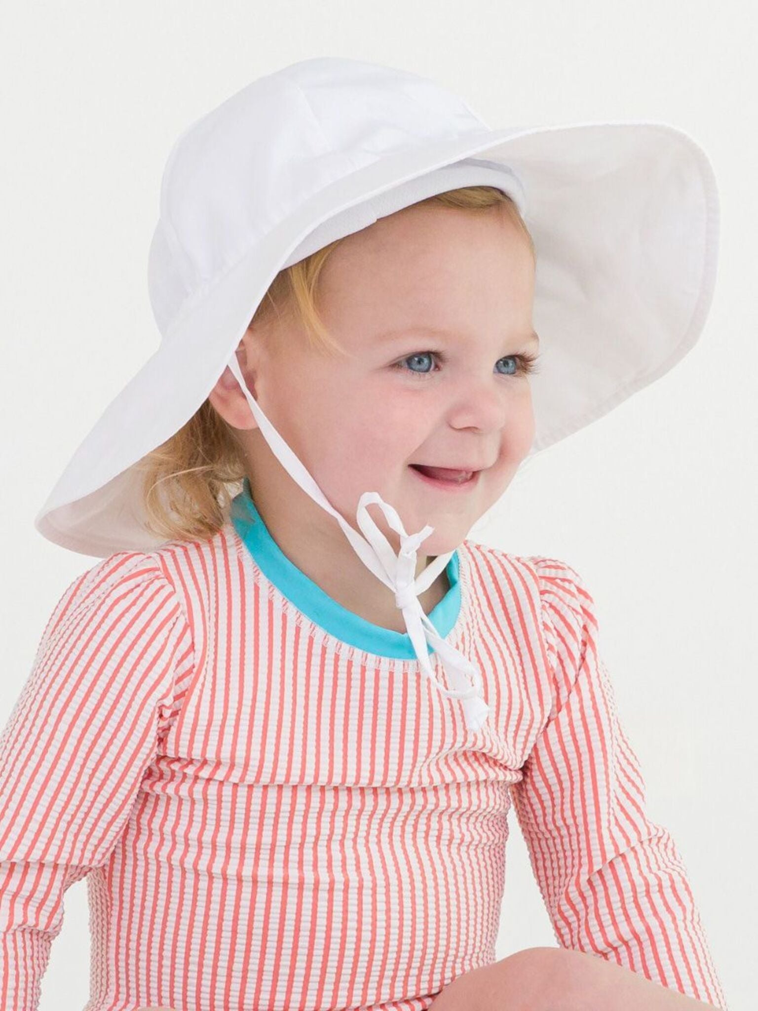 Rufflebutts Baby Sun Protective Hat - Saint Bernard