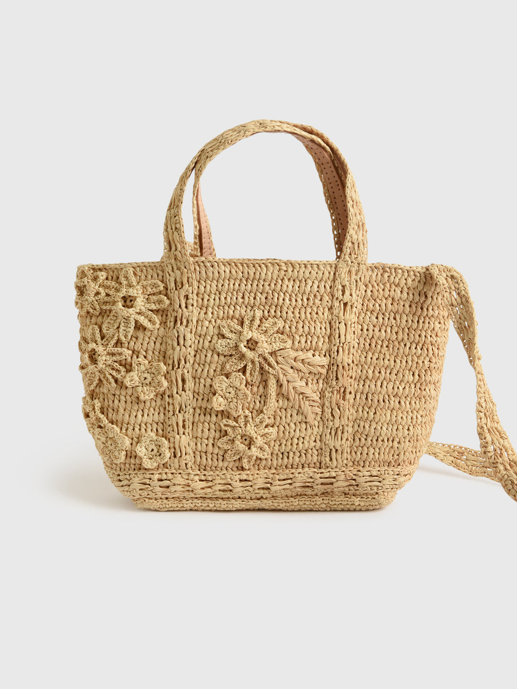 Vanessa Bruno Raffia XS Cabas Tote - Saint Bernard