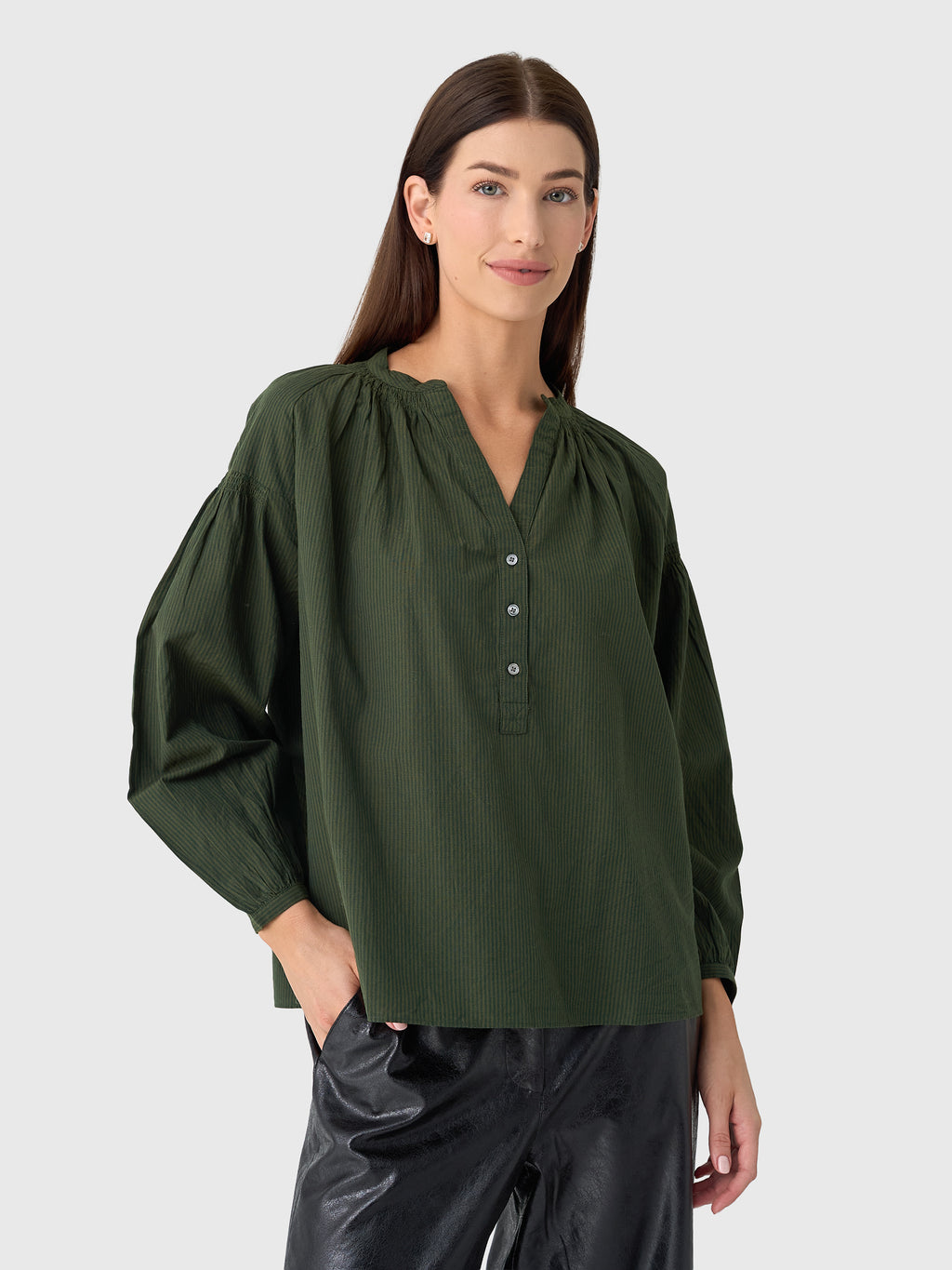 Vanessa Bruno Women's Nipoa Blouse - Saint Bernard