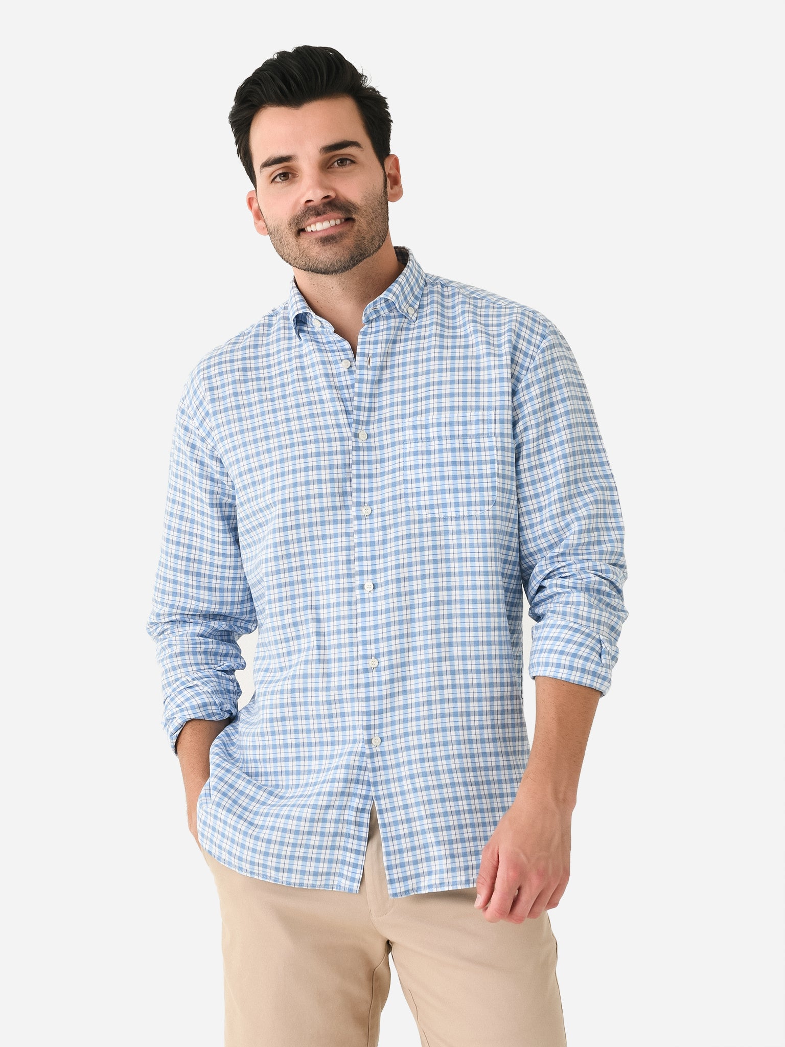 Miller Westby Men's Fennimore Button-Down Shirt - Saint Bernard