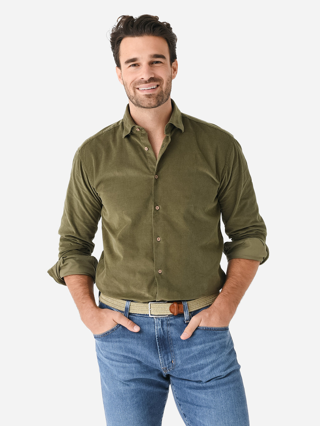Miller Westby Men's Thad Button-Down Shirt - Saint Bernard