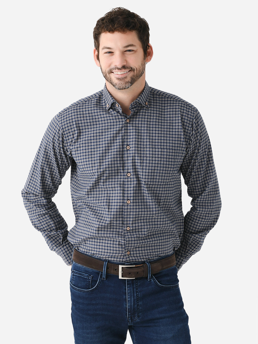 Miller Westby Men's Calumet Button-Down Shirt - Saint Bernard