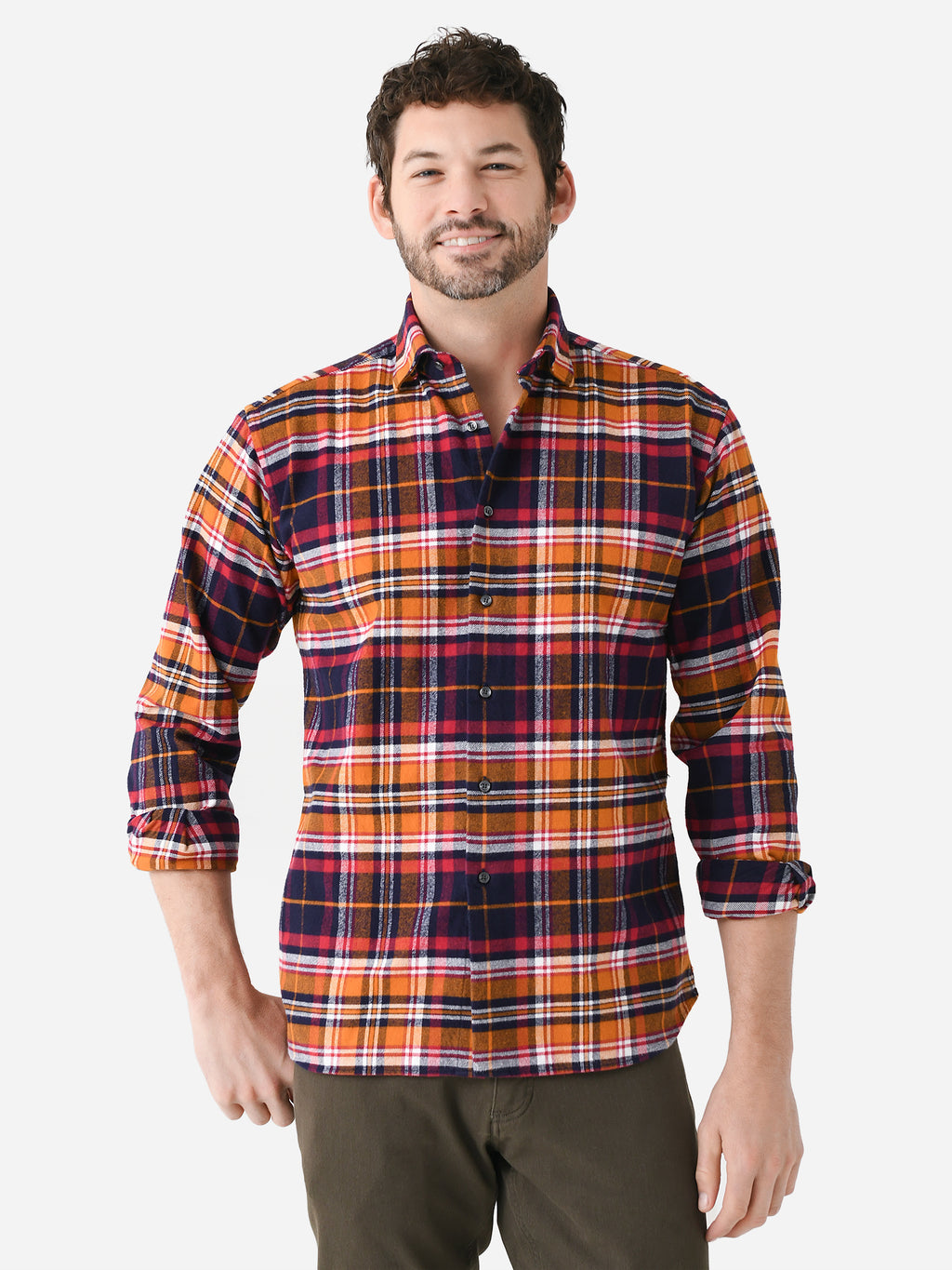 Miller Westby Men's Iowa Button-Down Shirt - Saint Bernard