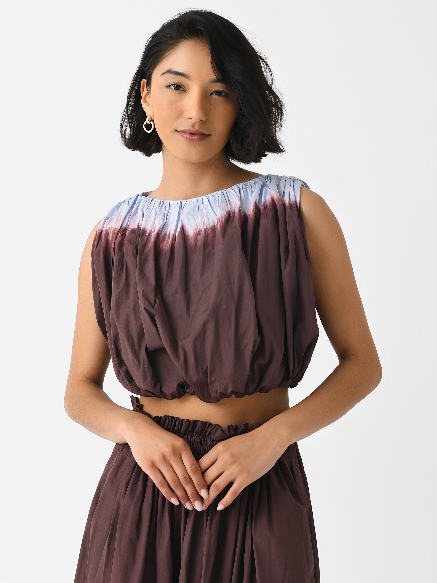 ALC Women's Nell Dip Dye Crop Top - Saint Bernard